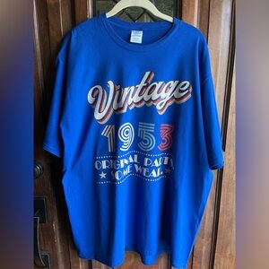 Vintage 1953 Blue T-Shirt NWOT